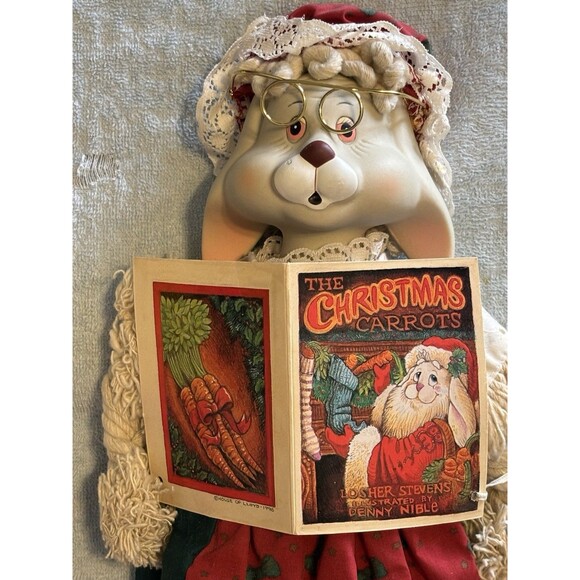 Vintage 1996 House of Lloyd Bunny Couple – Grandpa Lloyd & Grandma TL Toys MINT - Picture 14 of 16